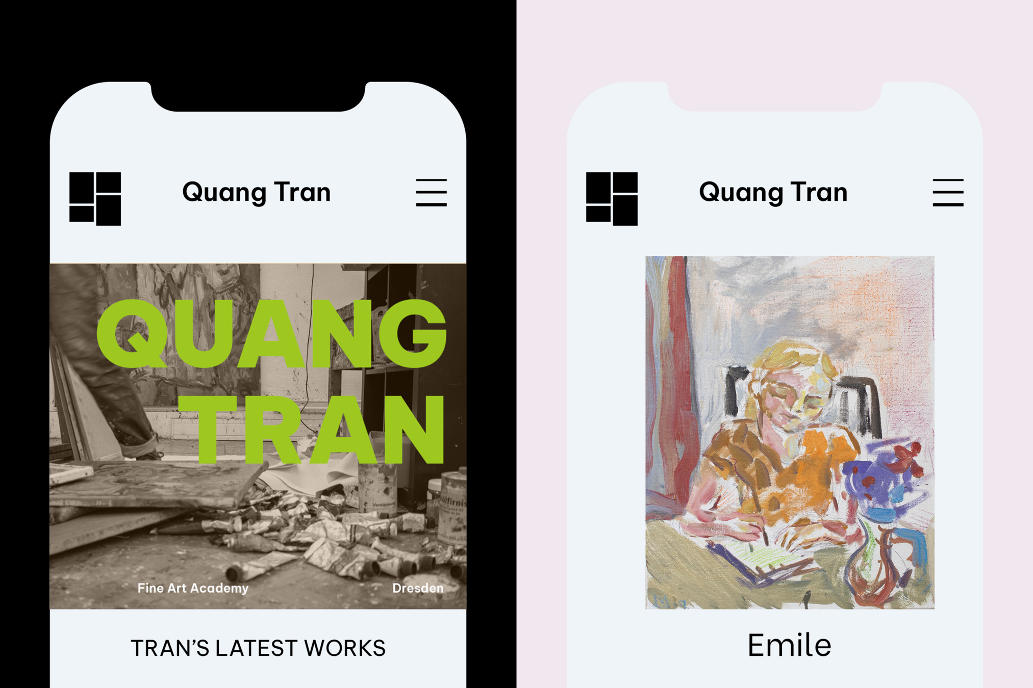 Tran 個(gè)人品牌形象
