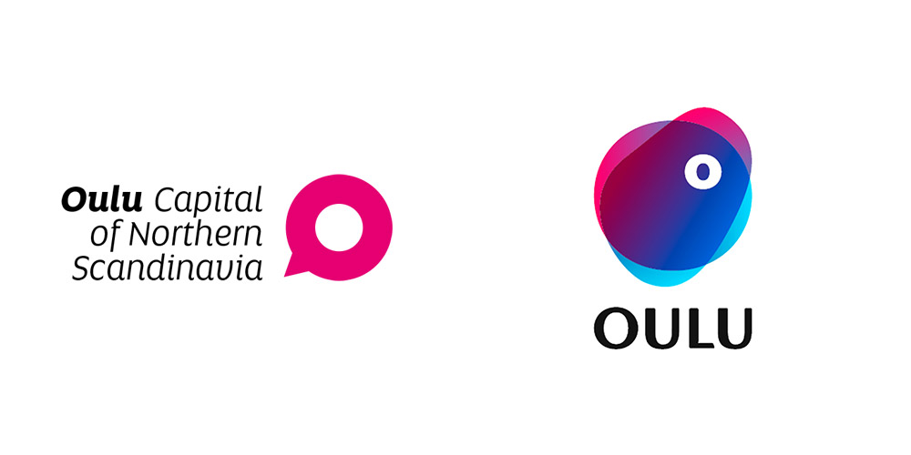 Oulu LOGO新舊對比，之前和之后